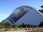 Side view - taken from the extensive rose gardens planted on the site of the old city bus depot.