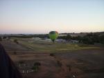 Looking back towards the airstrip and the 2nd balloon has just lifted off.